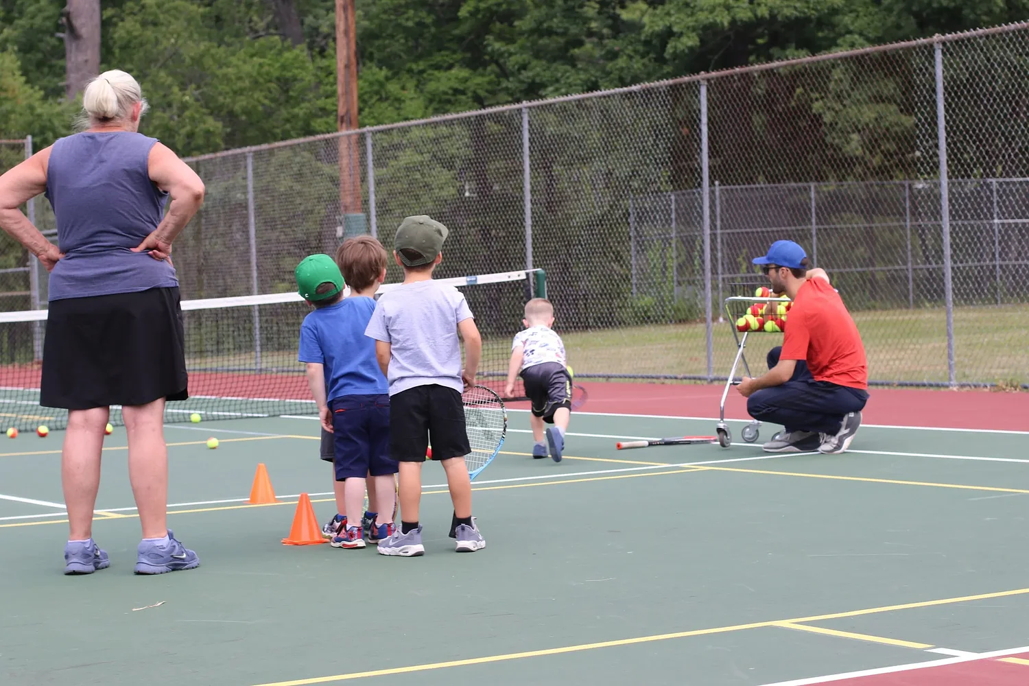 Tennis nonprofit gets kids 'outside, doing something and feeling safe'
