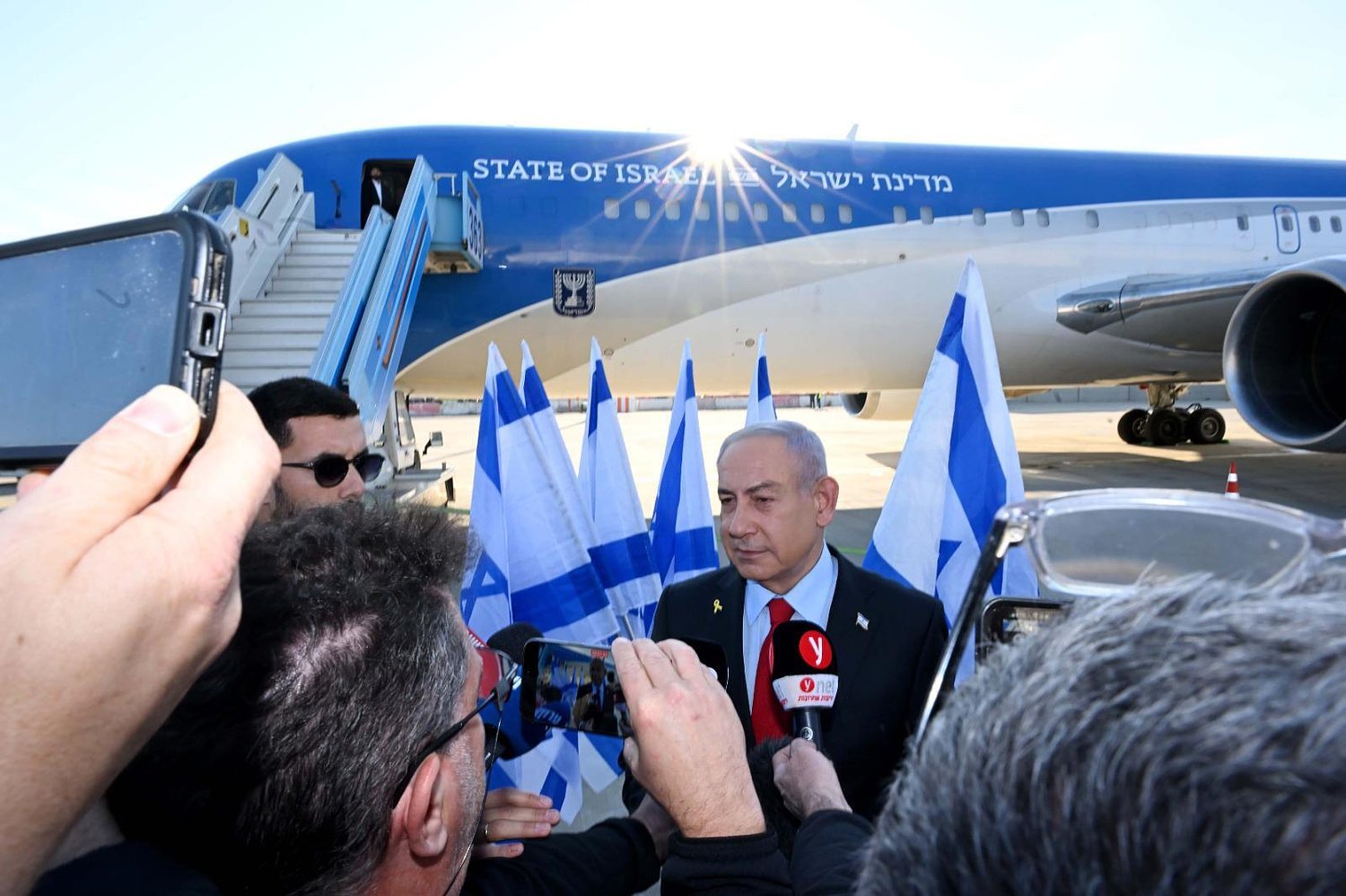 Bibi heads to DC as Iran strikes paused