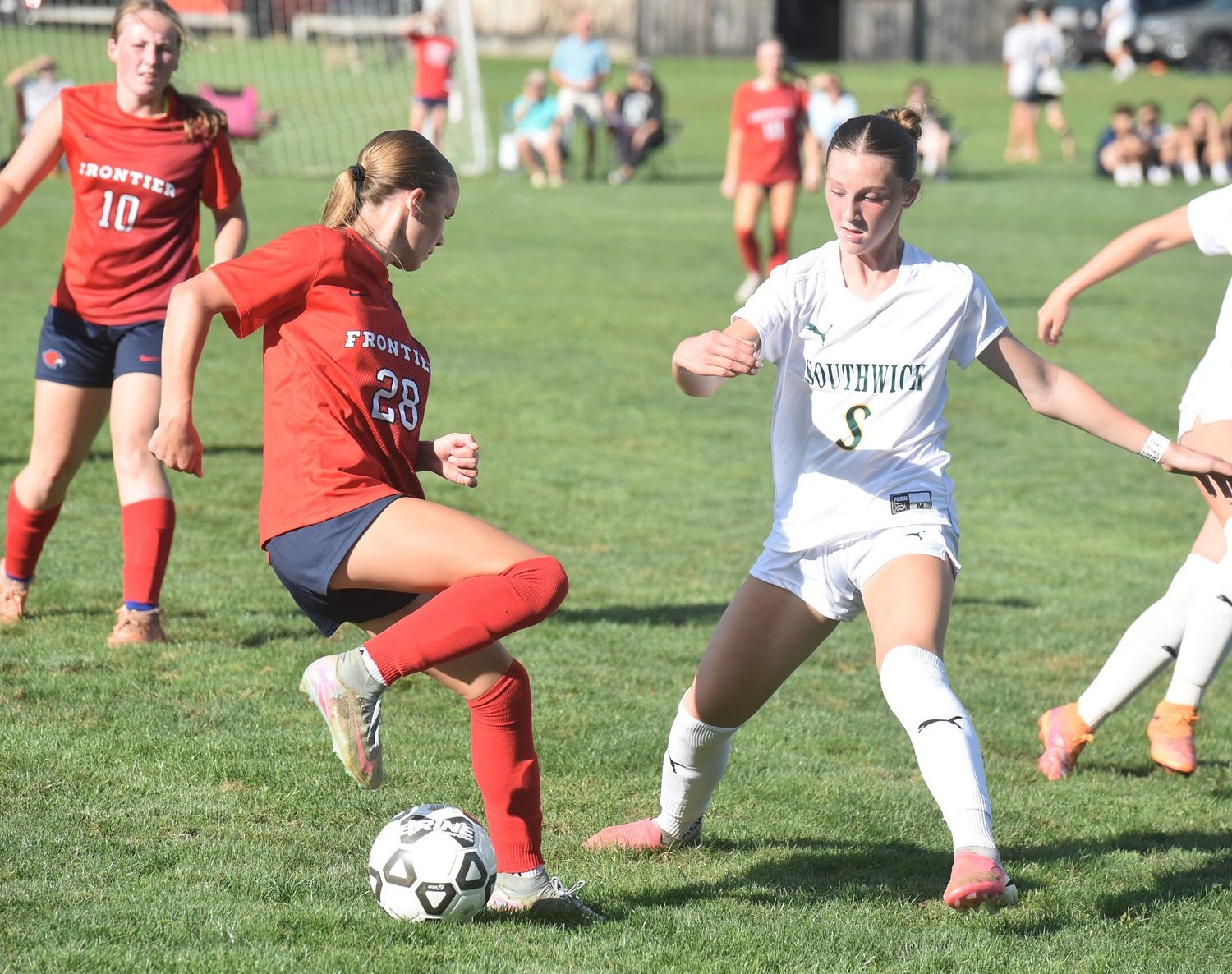 H.S. Roundup: Frontier girls soccer falls to Southwick
