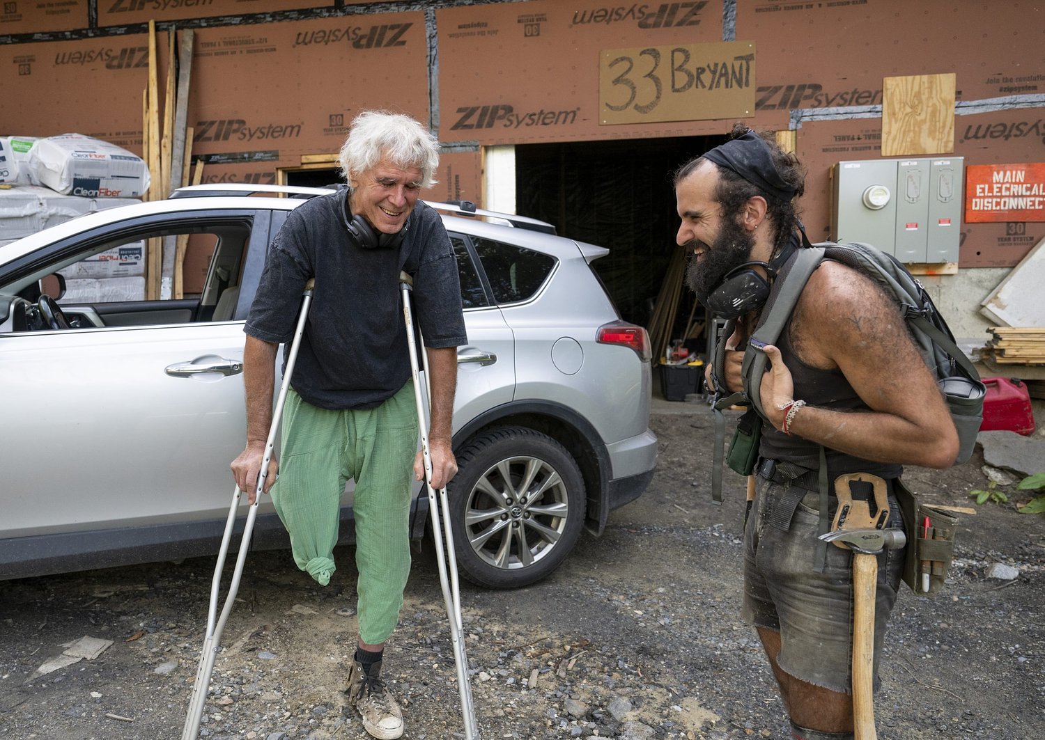 ‘It’s just stuff’: Fire took his workshop. Illness took his leg. Neither has stopped Cummington builder Stephen Yoshen