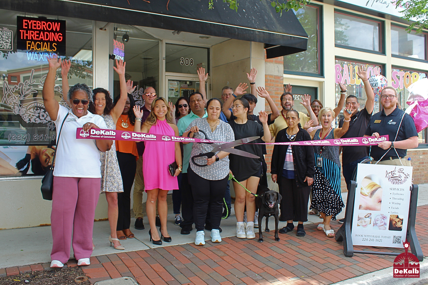 DeKalb Chamber welcomes Angel Beauty Salon