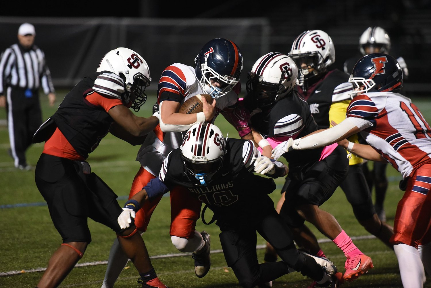H.S. football: Frontier Regional loses lead, falls to SICS at Abdow Field