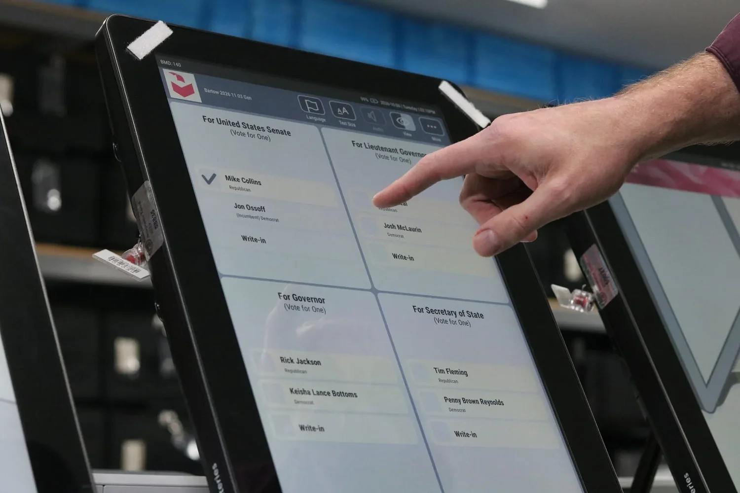 Georgia's early voting total surpasses two million