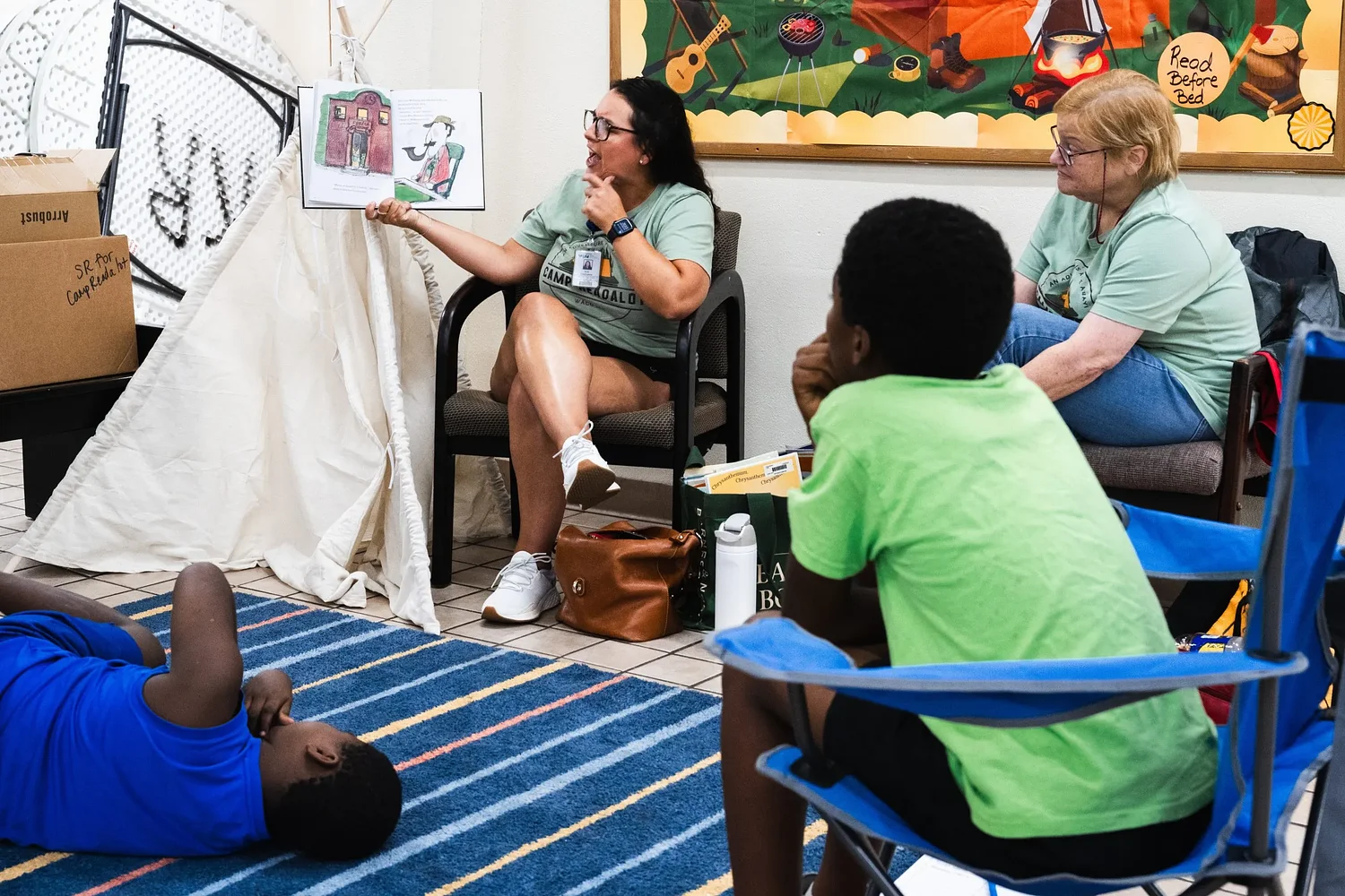 Neighborhood visits a summertime labor of love for Waco ISD librarians