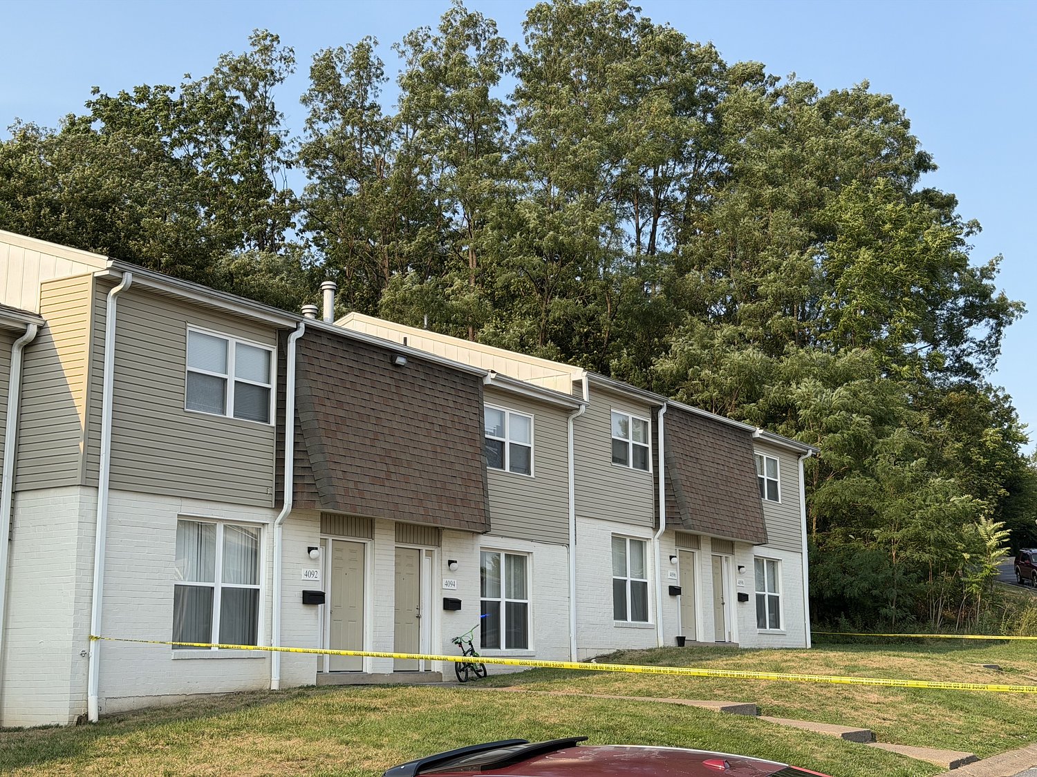 Police respond to a reported shooting at a Dauphin County apartment complex