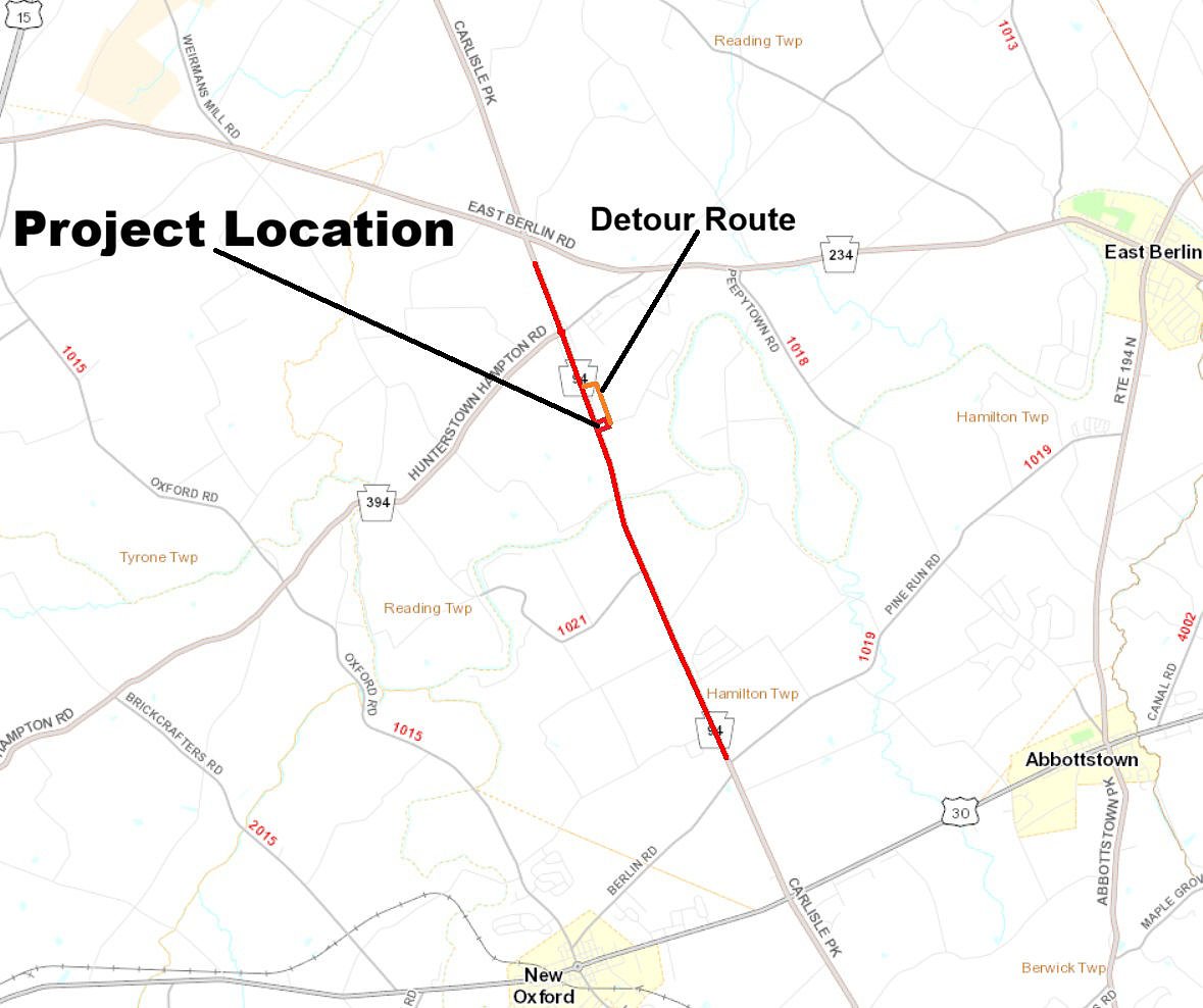 This Adams County road will be closed for 5 days starting July 20