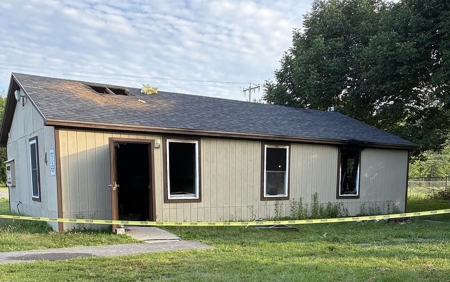 Arsonist set fire to building on Indian Island