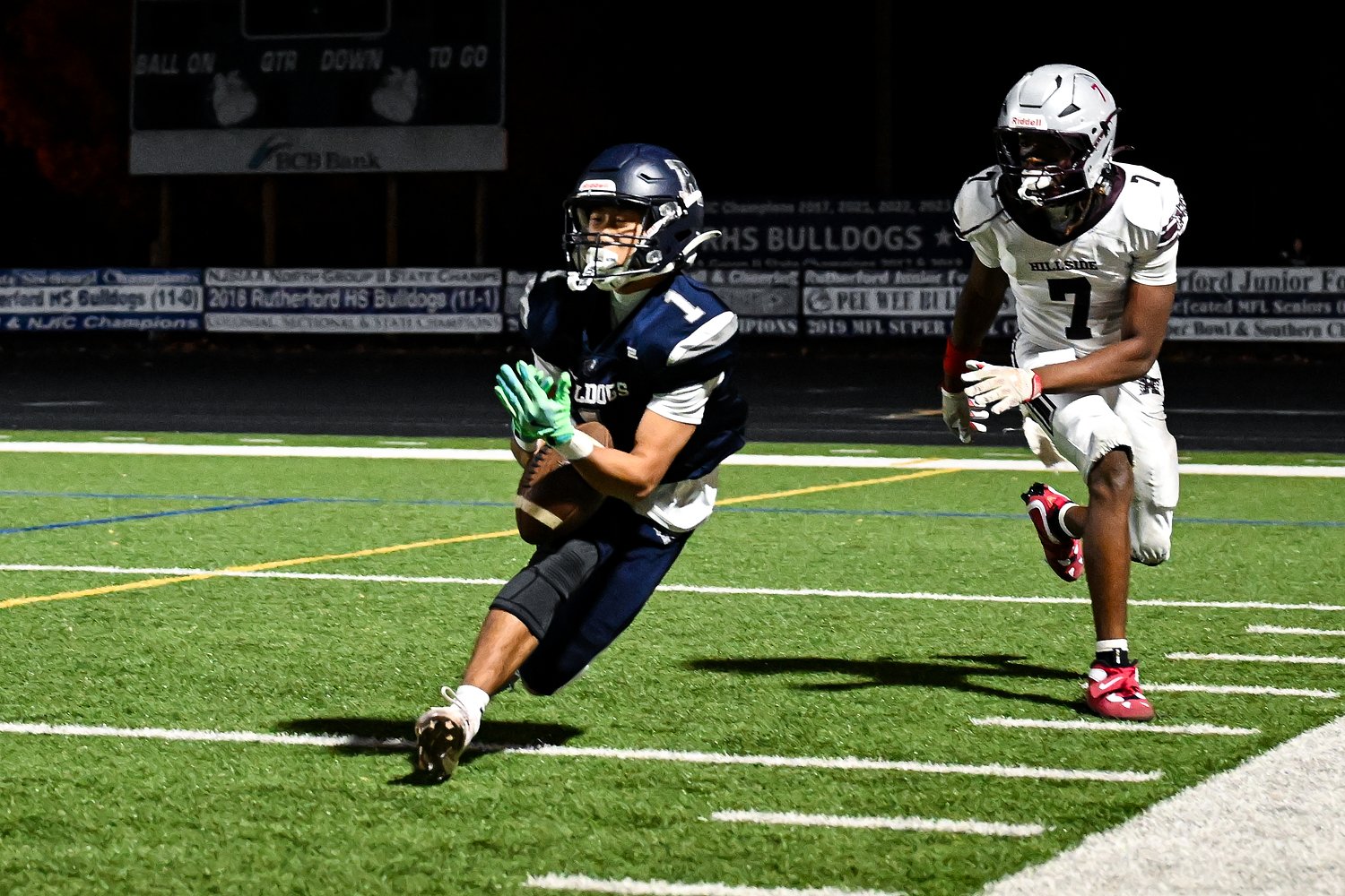 Late red-zone interception seals one-point comeback win in playoff thriller