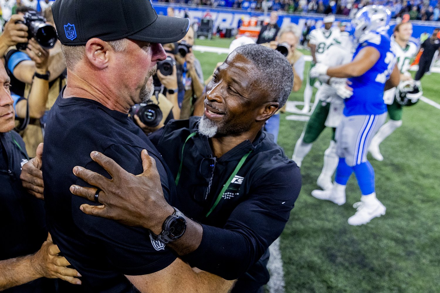 Dan Campbell calls narrow Lions win against Jets ‘just what the doctor ordered’