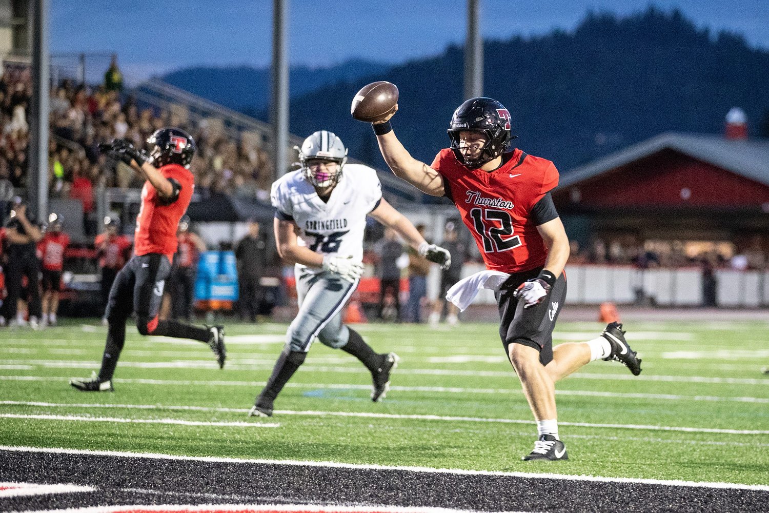 Thurston explodes for rivalry football win over Springfield