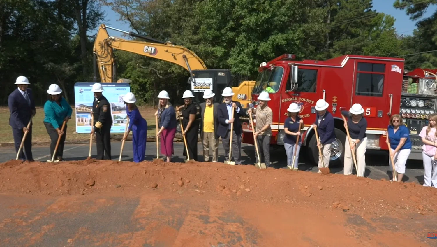 DeKalb County breaks ground on $10.5 million fire station No. 5 in Tucker