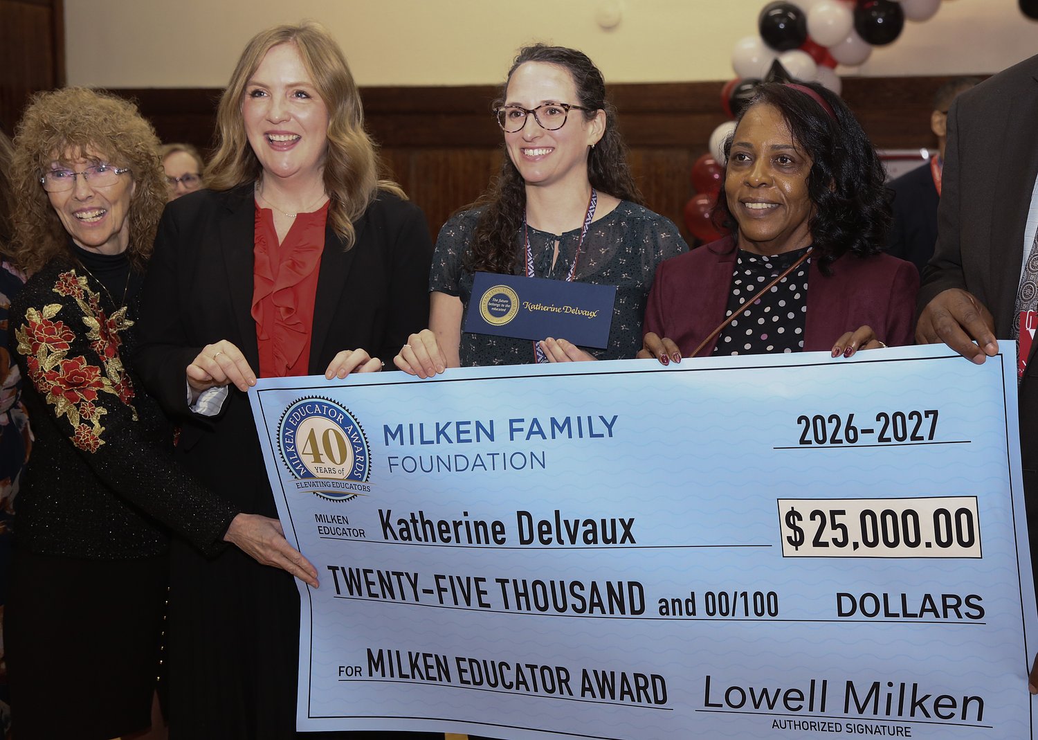 N.J. teacher surprised with prestigious $25K award. ‘Never in a million years.’