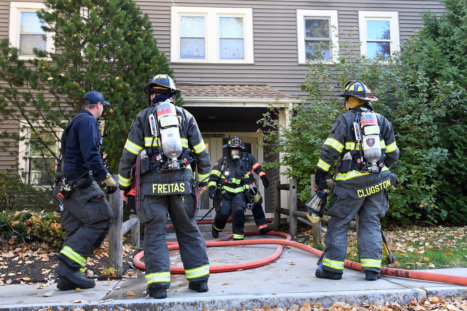 Residents evacuated during fire at Edgewood Heights residential community