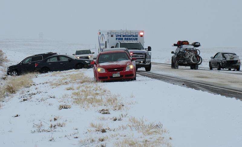 Update: At least four crashes reported on Cortez-area highways