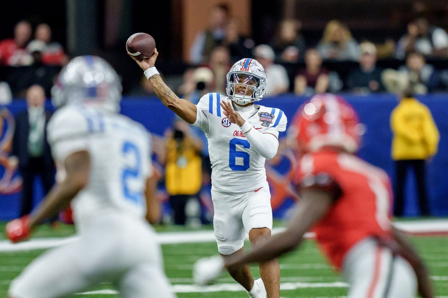 Ole Miss QB Trinidad Chambliss welcomes pressure that comes with fame and aims to refine his game