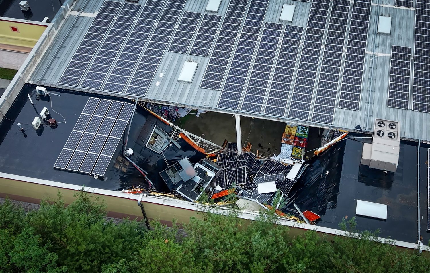 Gov. Sherrill visits BJ’s collapse site as mayor says store ‘always’ had roof leaks