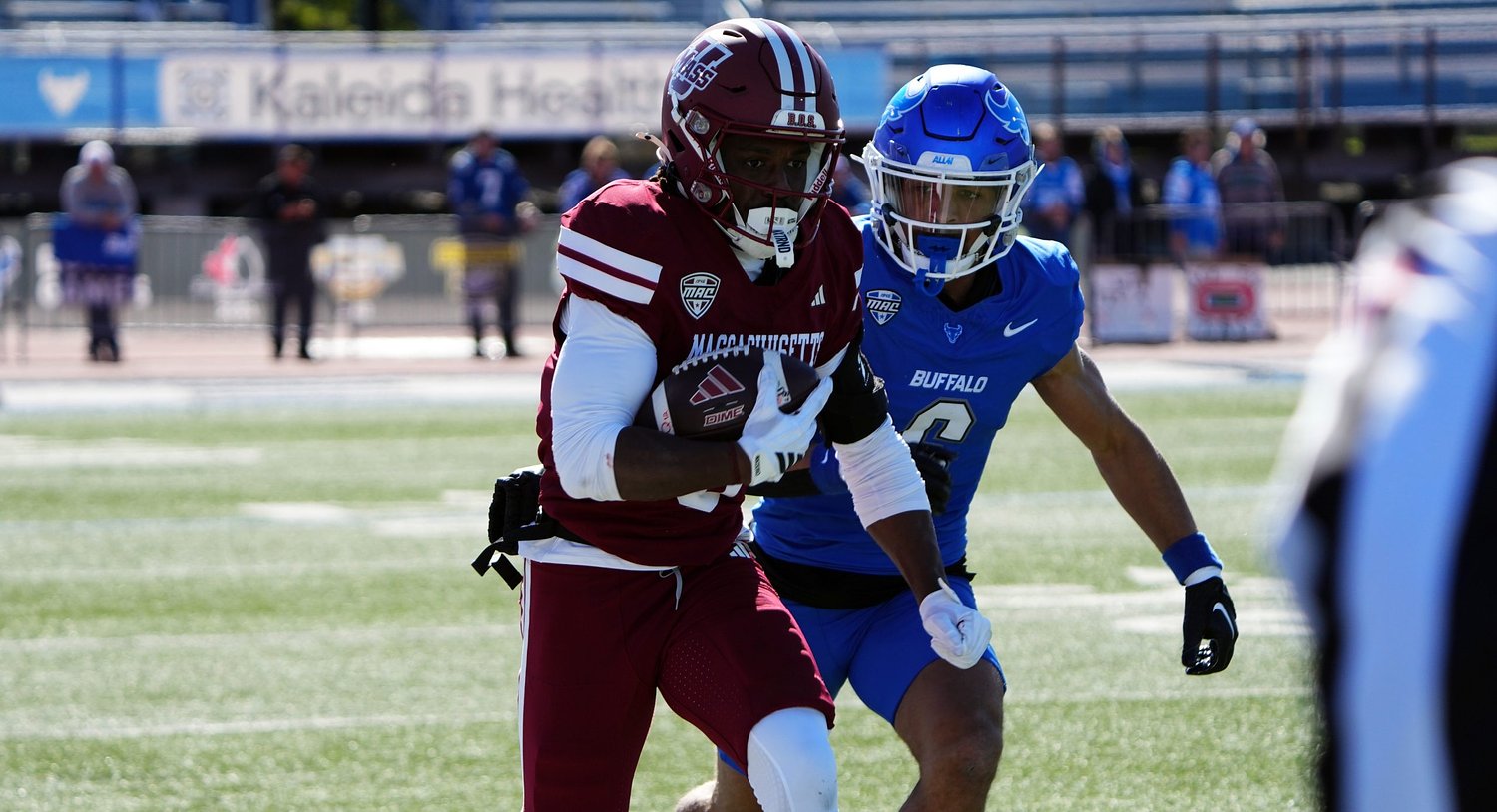 UMass football falters late, falls to Buffalo in OT