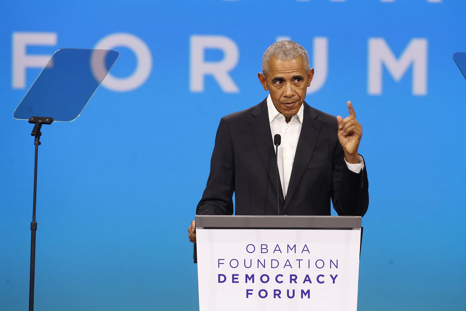 Obama faults Israel’s founding in Belfast