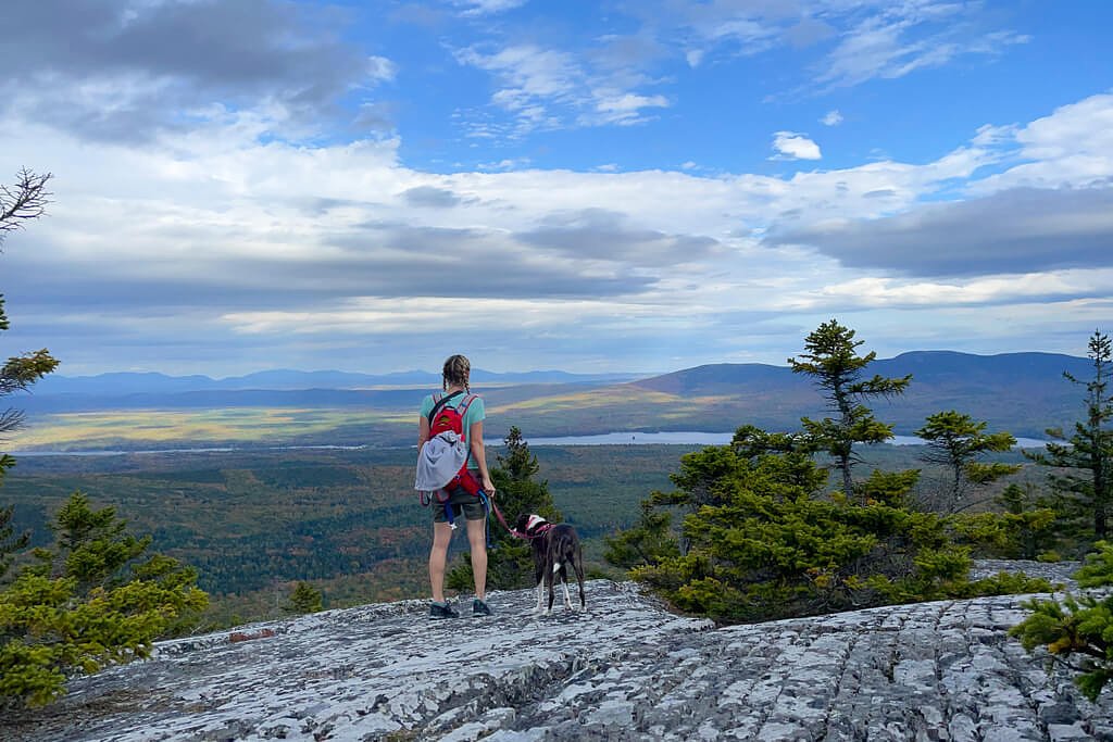 How to avoid falling while hiking in Maine