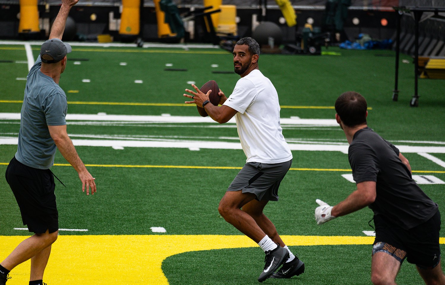 Marcus Mariota was here. Again. So, why does he keep coming back?