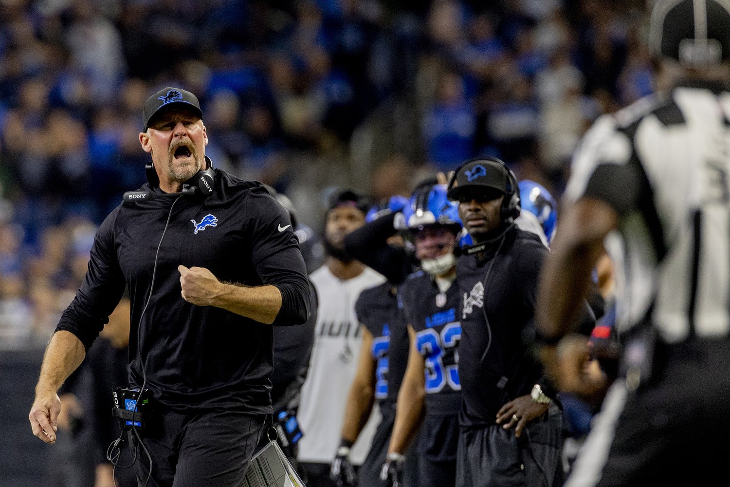 Dan Campbell says Lions’ late fourth-down gamble was all him, not analytics