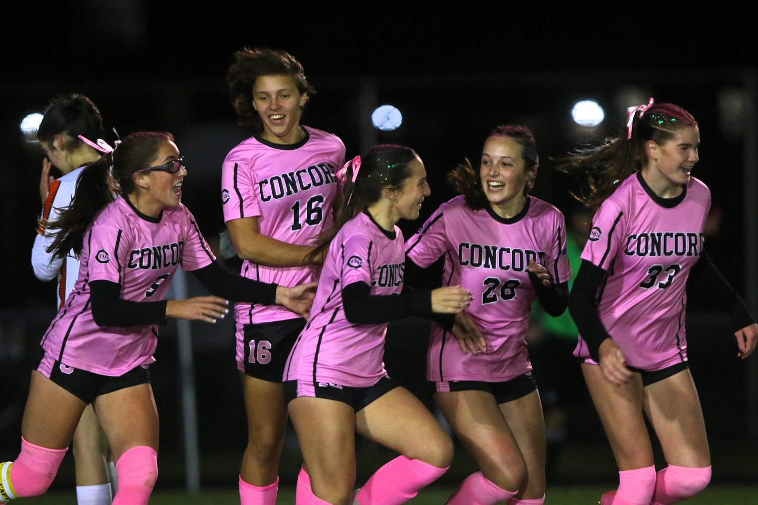 Concord girls clinch playoff spot with dominant 3-0 victory over Keene, and the boys' away win sneaks them in