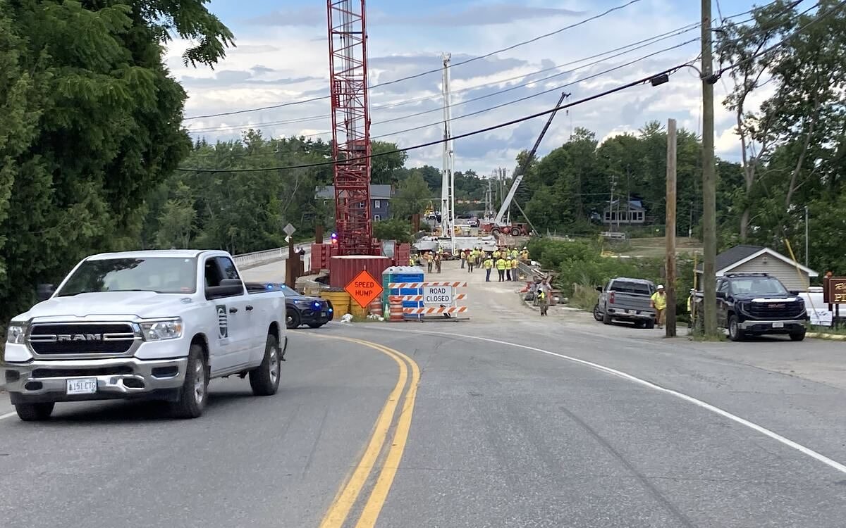Old Town's temporary Stillwater bridge will be closed for several nights
