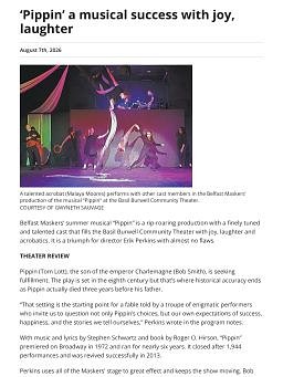 ‘Pippin’ a musical success with joy, laughter