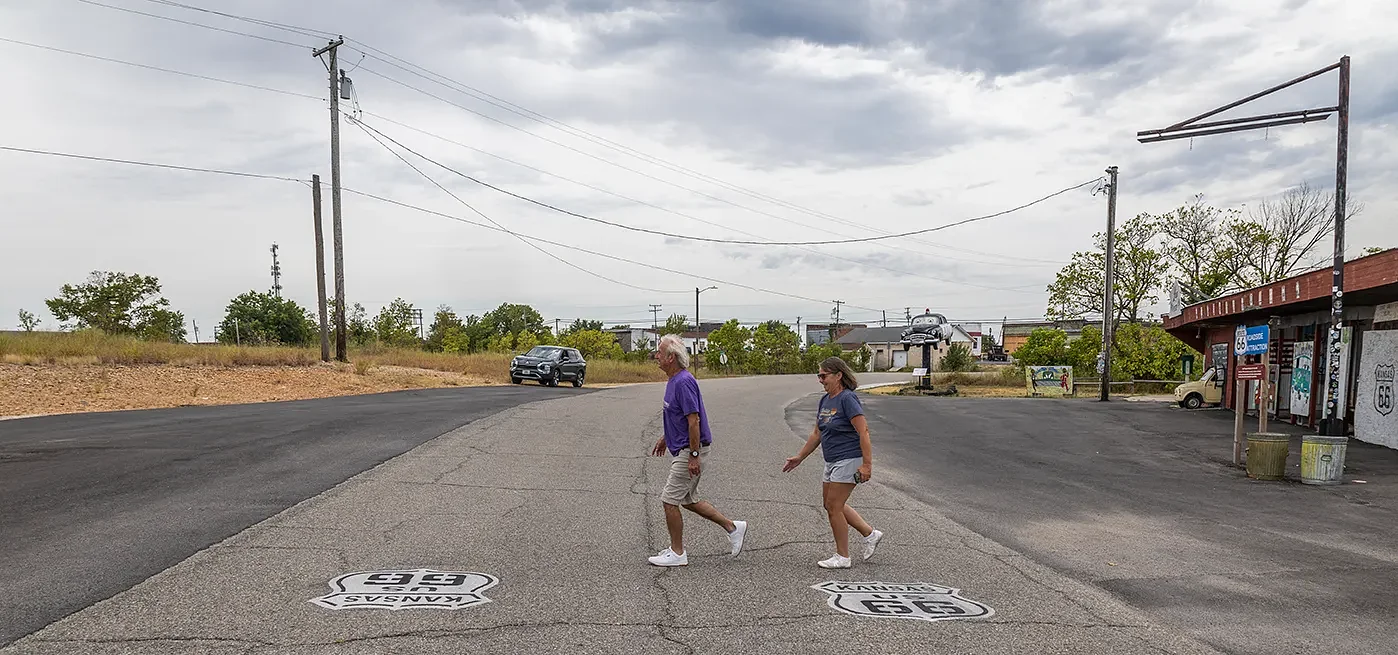How a southeast corner of Kansas makes the most of its 13.2 miles of Route 66