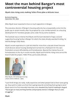 Meet the man behind Bangor’s most controversial housing project