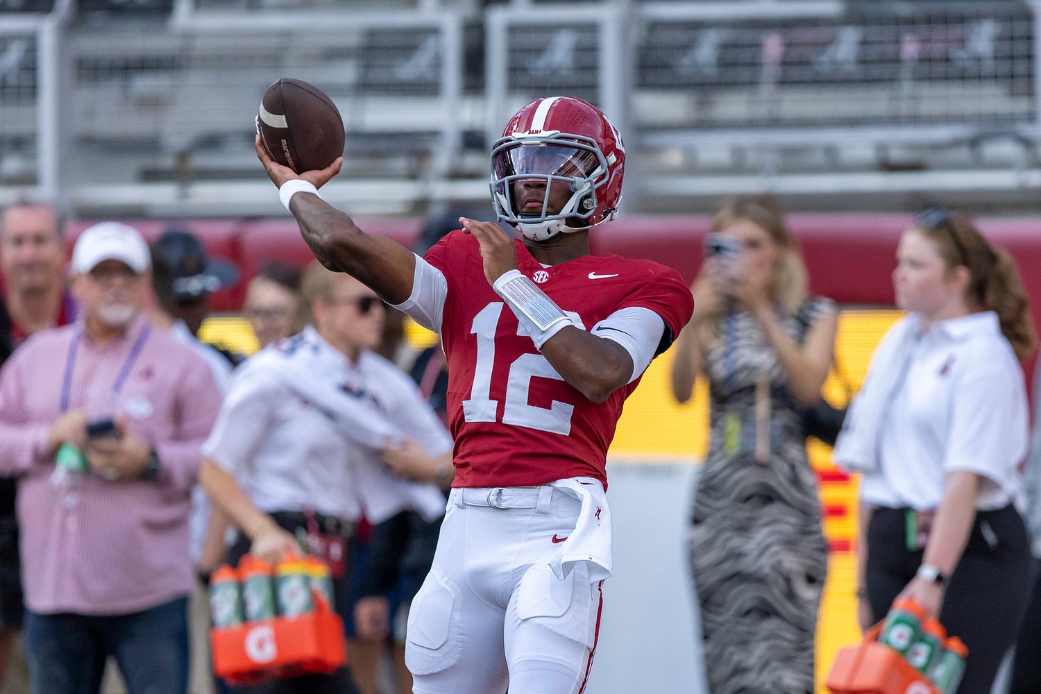 Kalen DeBoer talks Keelon Russell, Alabama’s explosive offense in win over South Carolina