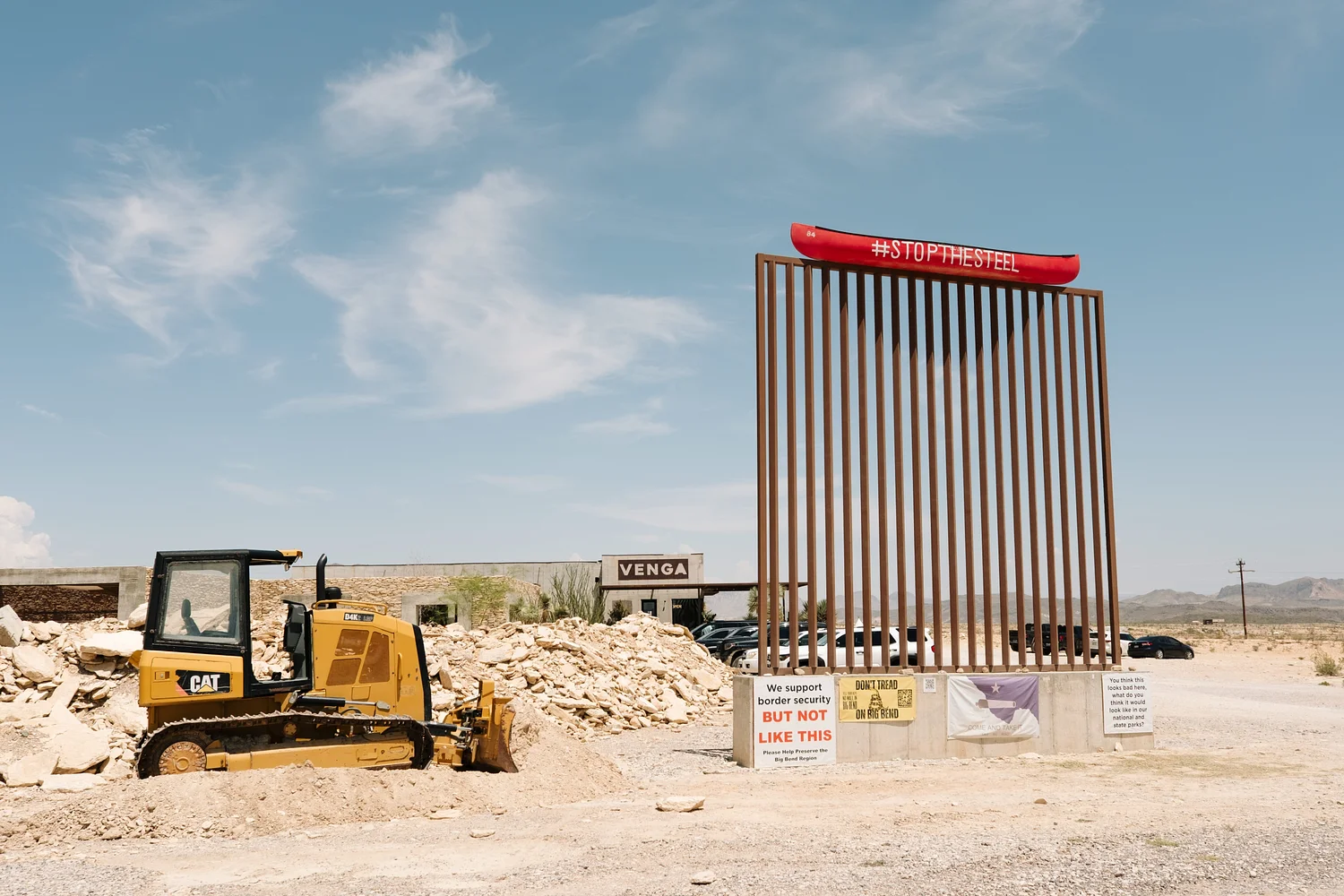 Feds pausing Big Bend border construction while CBP commissioner visits the park