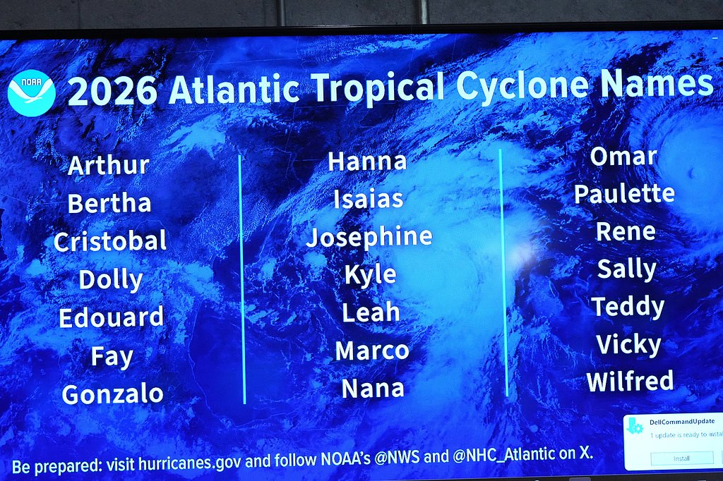 Tropical Storm Dolly forms in the Atlantic and could bring heavy rain to portions of the Caribbean