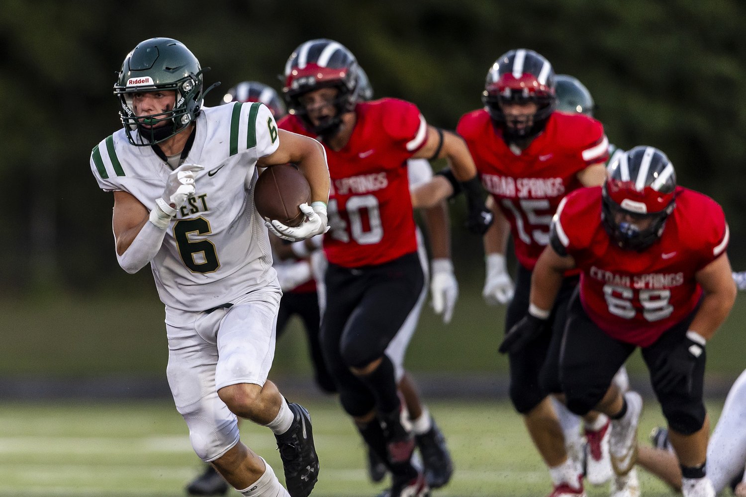 Vote for the Grand Rapids area’s Friday Night Hero from prep football openers