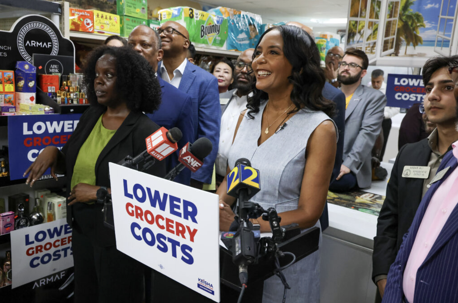 Bottoms’ affordability plan: encourage cities and counties to eliminate their taxes on groceries