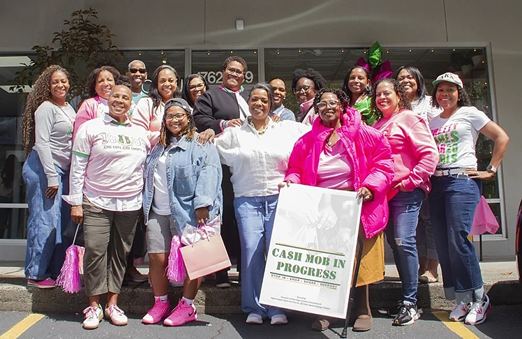 AKA Community Cash Mob Boosts Black Woman-Owned Business During Black Dollar Days