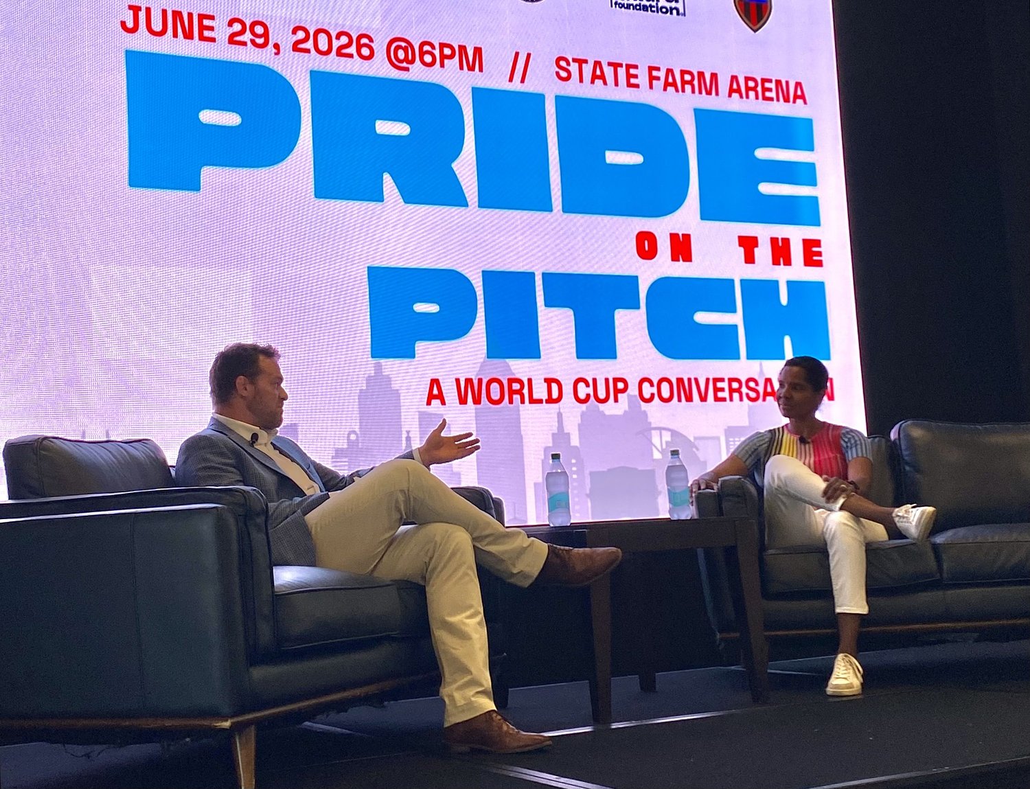 Soccer legend Briana Scurry speaks out for LGBTQ+ rights at AFCRA event