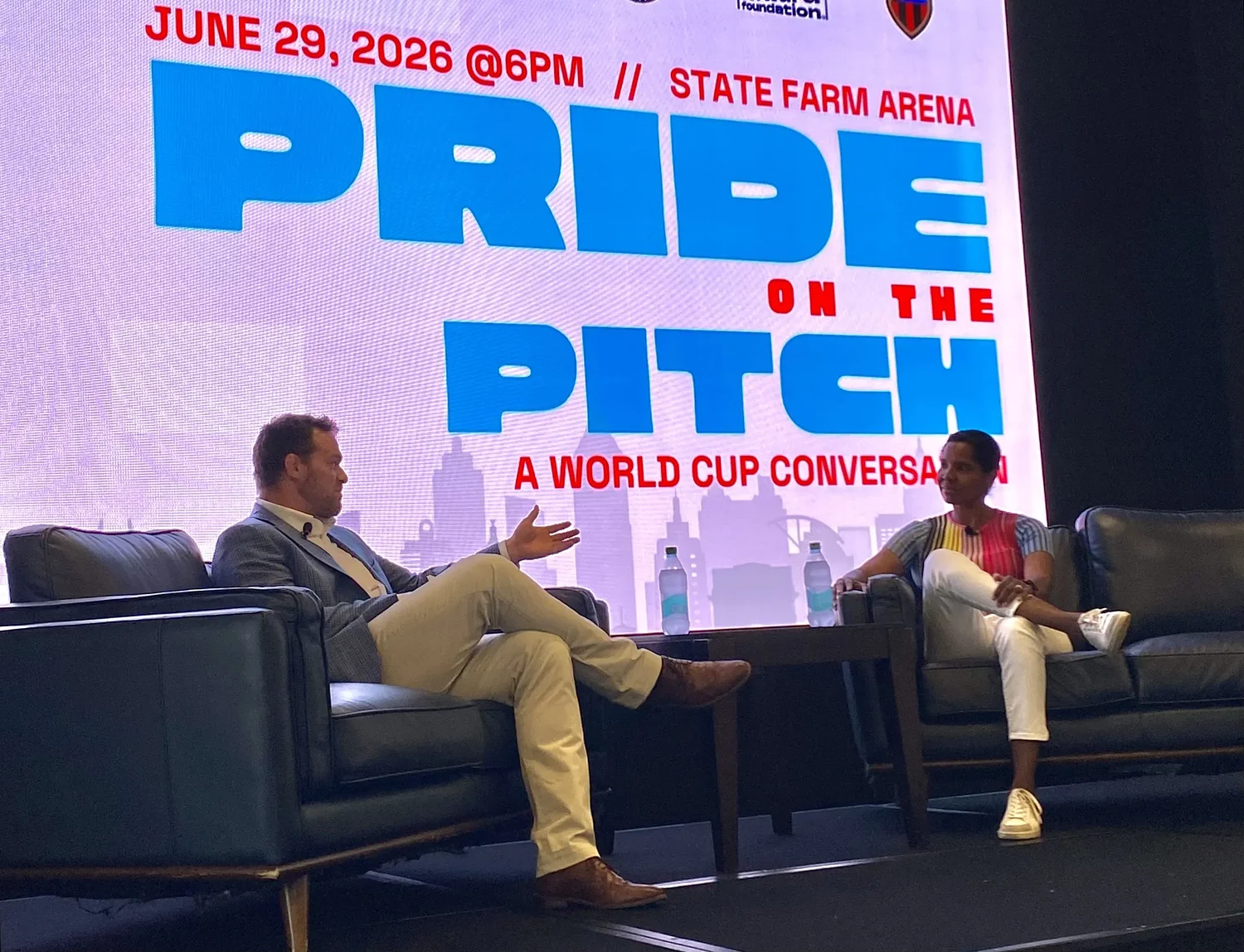 Soccer legend Briana Scurry speaks out for LGBTQ+ rights at AFCRA event