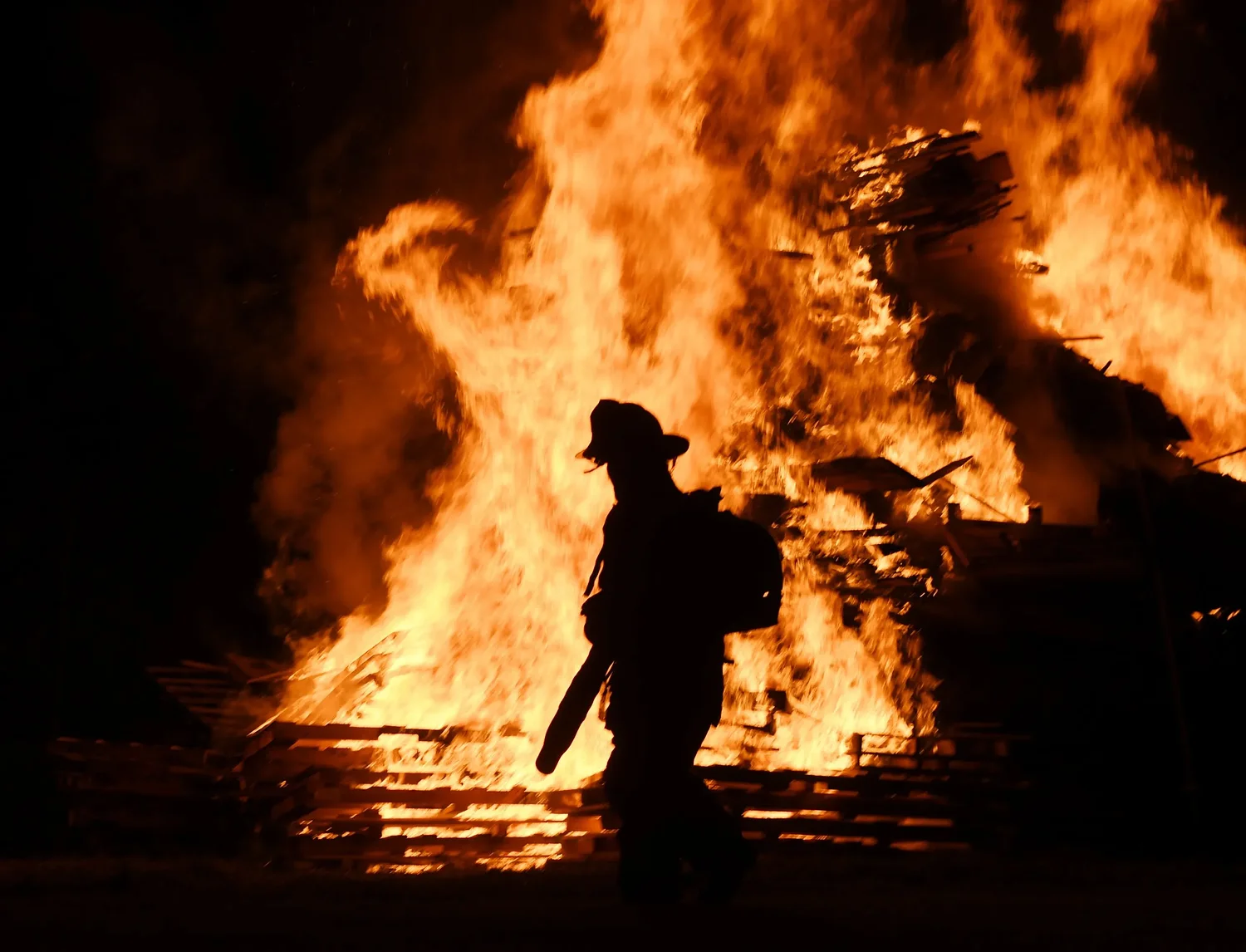 Montague's Fourth of July celebrations feature traditional bonfire and new projected fireworks display