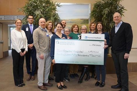 Community Foundation awards $150,000 for diagnostic imaging technology to Heywood Hospital