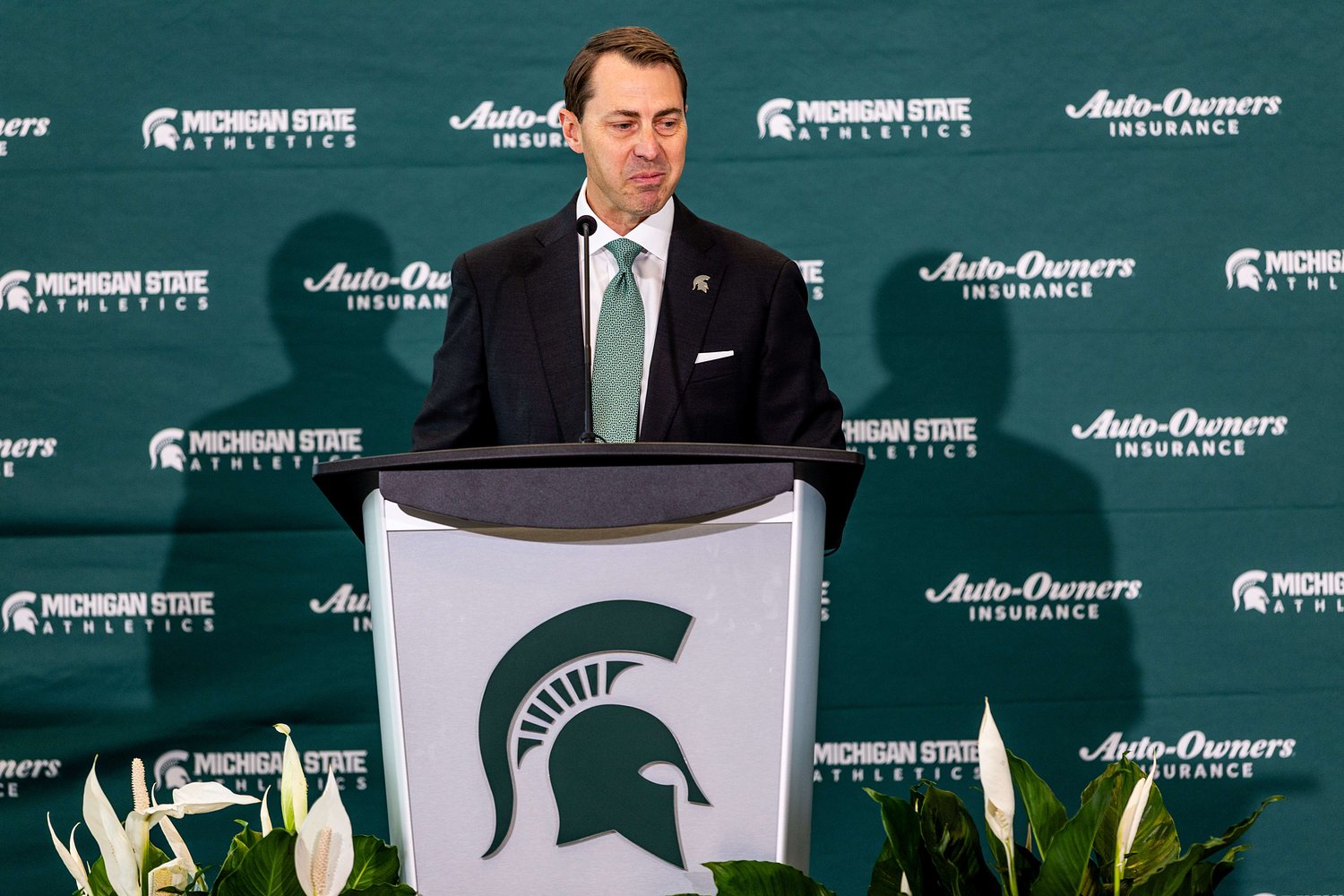 Michigan State agrees to negotiated buyout for outgoing athletic director J Batt
