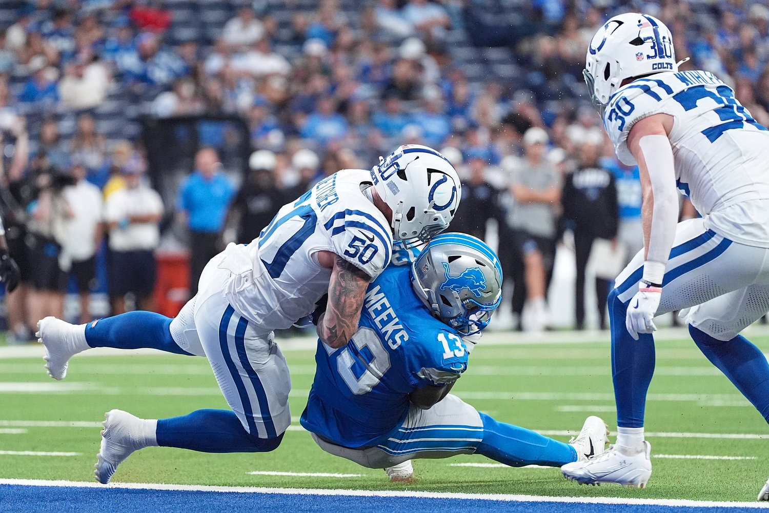 Indianapolis rookie LB Bryce Boettcher closes preseason with 3rd productive game