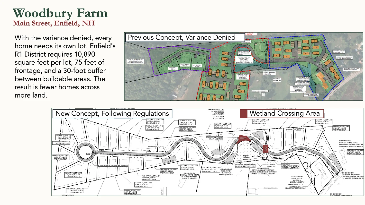 Enfield developer seeks permit for wetland road crossing