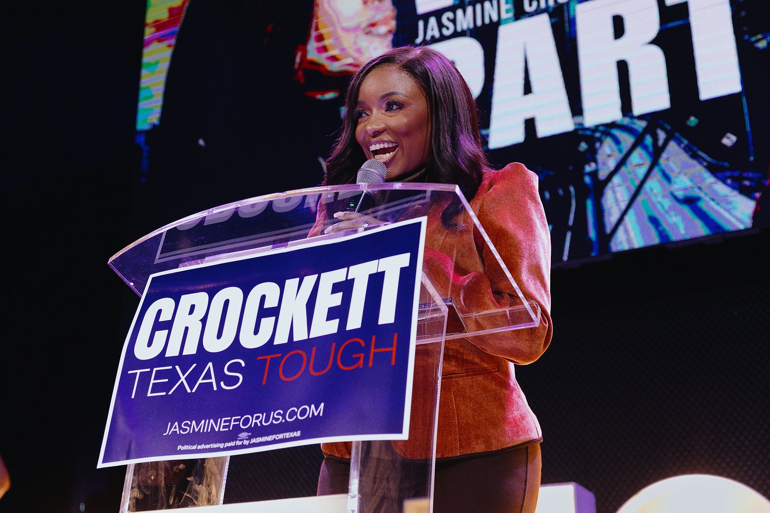 Jasmine Crockett’s down-ballot slate starts to take shape as she steers clear of Senate race