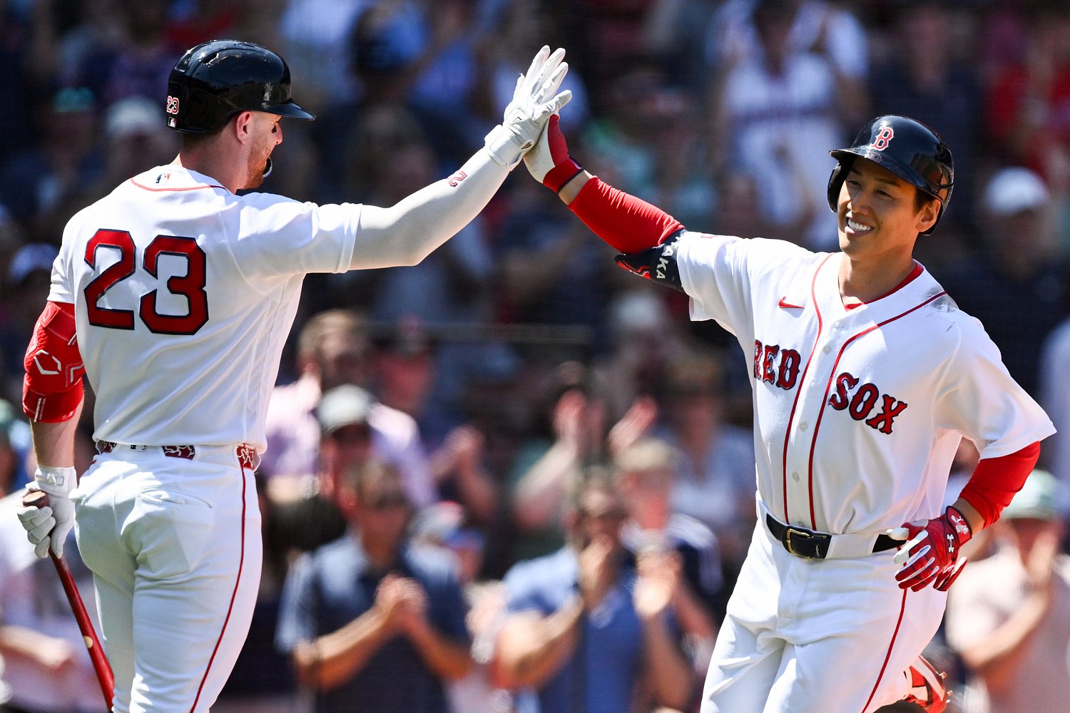 With Red Sox ‘firing on all cylinders,’ three key hitters might have broken out Friday