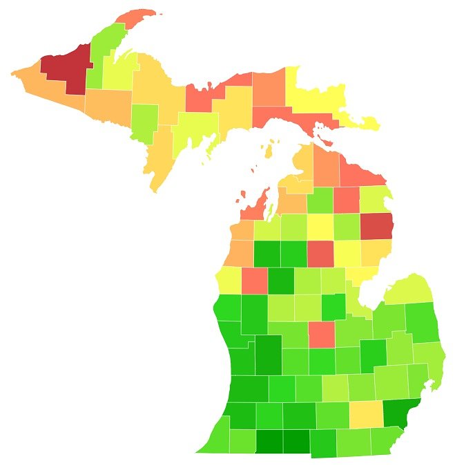 Michigan’s child population is shrinking. These counties have the lowest share of kids