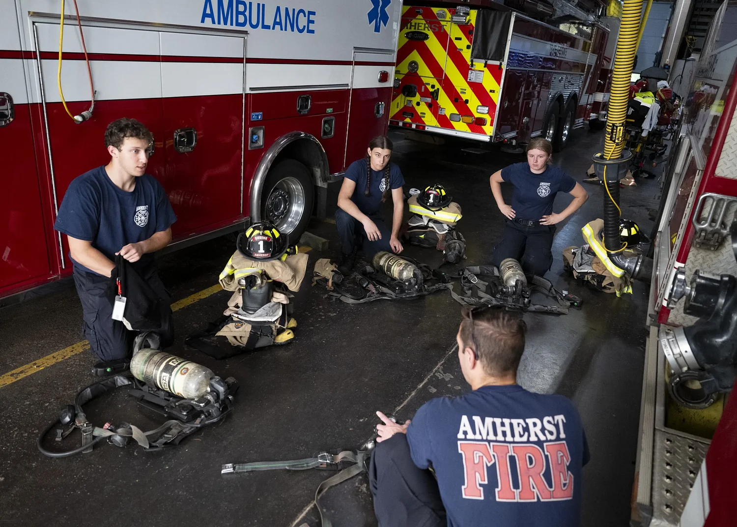 No more lone responders: Amherst adds four firefighters, plans to increase minimum staffing levels year-round