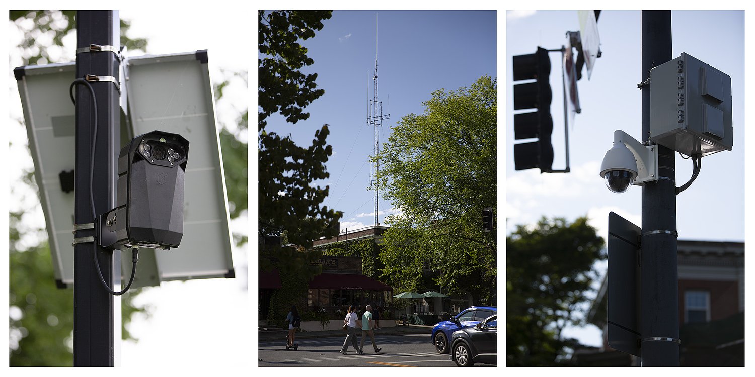 A crowdsourced surveillance map flagged Flock cameras in the Upper Valley. Officials say the data is wrong. 
