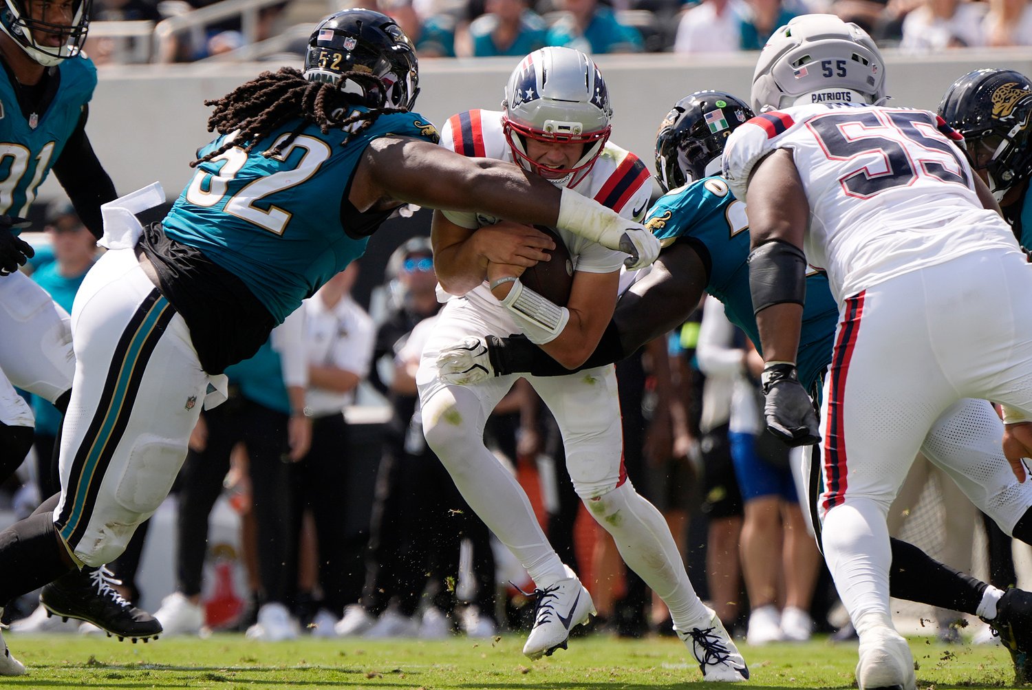 Watch: Is it time to panic about Drake Maye and the Patriots?