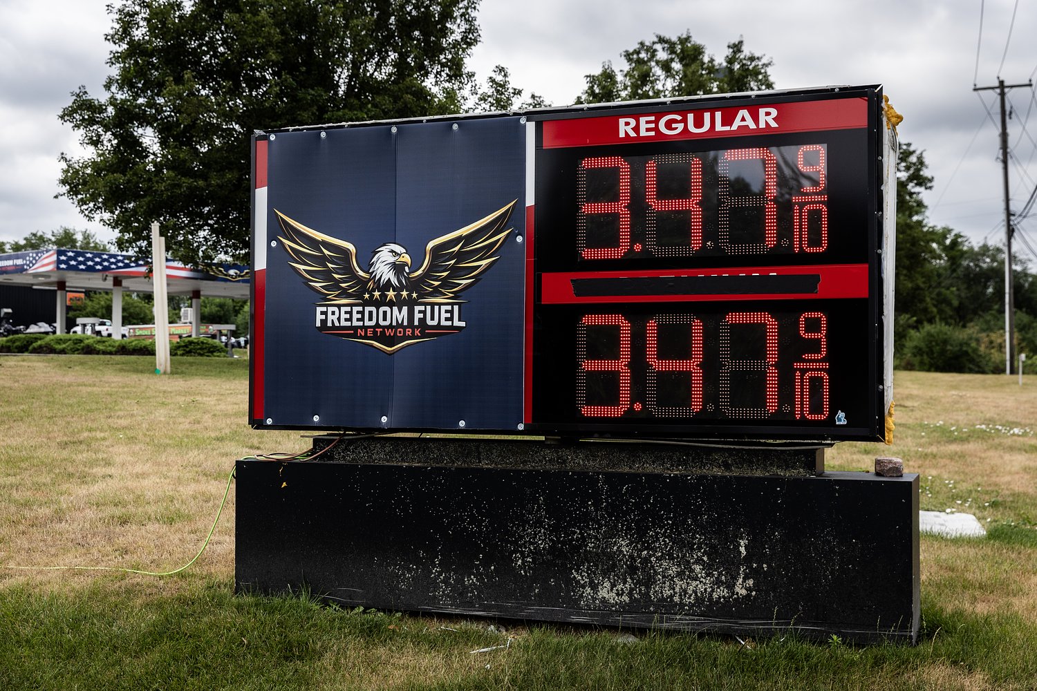 Donald Trump’s Freedom Fuel stations sell gas at below-market rate